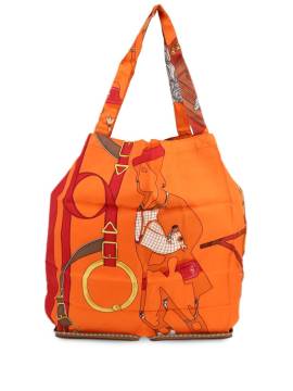 Hermès Pre-Owned Silky Pop Tote Bag - Orange von Hermès