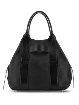 Hogan Mittelgroße Script Tote Bag - Schwarz von Hogan