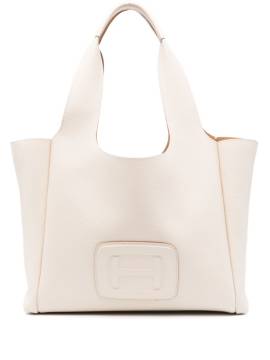 Hogan Mittelgroßer H-Bag Shopper - Nude von Hogan