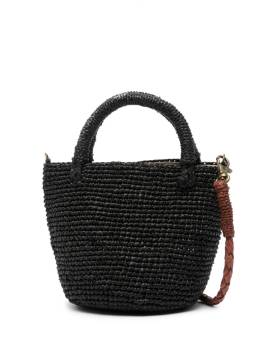 IBELIV Garana Mini-Tasche aus Bast - Schwarz von IBELIV