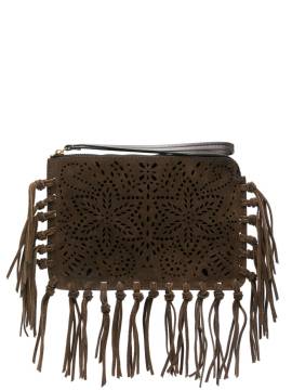 ISABEL MARANT Flat Clutch - Braun von ISABEL MARANT