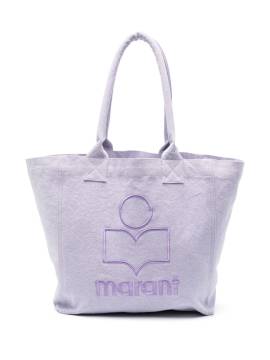 ISABEL MARANT Kleiner Yenky Shopper aus Canvas - Violett von ISABEL MARANT