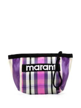 ISABEL MARANT Powden Clutch - Violett von ISABEL MARANT