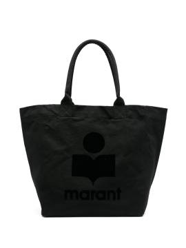 ISABEL MARANT Shopper mit Logo-Print - Schwarz von ISABEL MARANT