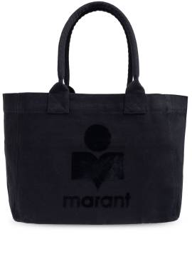 ISABEL MARANT Yenky Tote Bag mit Logo-Stickerei - Schwarz von ISABEL MARANT