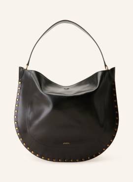 Isabel Marant Hobo-Bag Oskan Soft Mit Pouch schwarz von Isabel marant