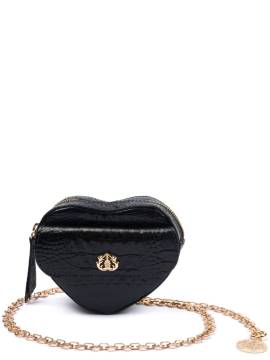 Isla Mini Heart Mini-Tasche - Schwarz von Isla