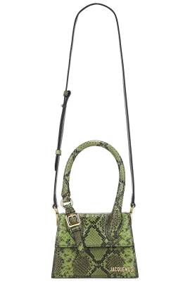 JACQUEMUS TASCHE LE CHIQUITO MOYEN BOUCLE in Grün - Green. Size all. von JACQUEMUS