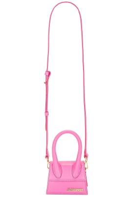JACQUEMUS TASCHE LE CHIQUITO in Neonpink - Pink. Size all. von JACQUEMUS