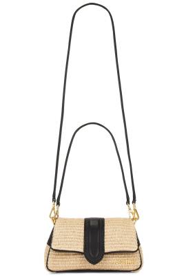 JACQUEMUS TASCHE LE PETIT BAMBIMOU in Ivory & Black - Ivory. Size all. von JACQUEMUS