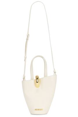 JACQUEMUS TASCHE LE PETIT BAMBOLA in Helles Elfenbein - Ivory. Size all. von JACQUEMUS