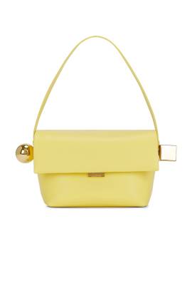 JACQUEMUS TASCHE LE ROND CARRE in Hellgelb - Yellow. Size all. von JACQUEMUS