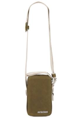 JACQUEMUS TASCHE in Dunkles Khaki - Green. Size all. von JACQUEMUS