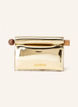 Jacquemus Clutch La Pochette Rond Carre gold von JACQUEMUS