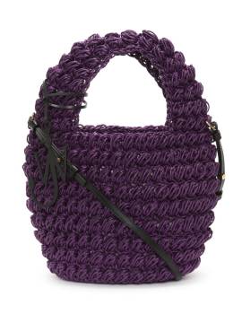 JW Anderson Popcorn Basket Umhängetasche - Violett von JW Anderson