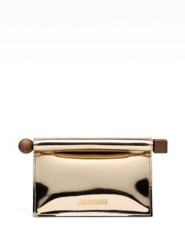 Jacquemus La Petite Pochette Rond Carré Clutch - Gold von Jacquemus