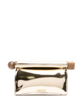 Jacquemus La pochette Rond Carré Clutch - Gold von Jacquemus