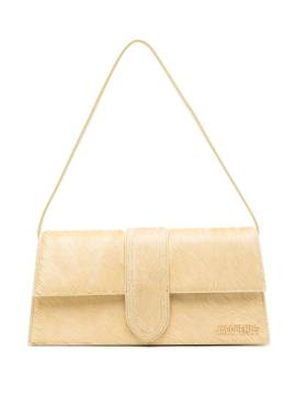 Jacquemus Le Bambino Long Schultertasche aus Ponyhaar - Gelb von Jacquemus