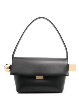 Jacquemus Le Rond Carre Schultertasche - Schwarz von Jacquemus