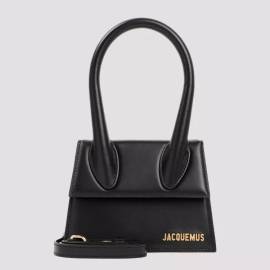 Jacquemus Shopper - Black Leather Moyen Le Chiquito Bag - Gr. unisize - in Schwarz - für Damen von Jacquemus