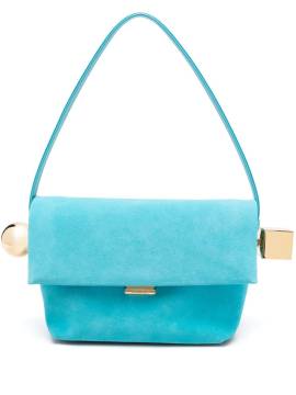 Jacquemus The Rond Carré Schultertasche - Blau von Jacquemus