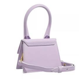 Jacquemus Tote - Le Chiquito Top Handle Bag Leather - Gr. unisize - in Violett - für Damen von Jacquemus