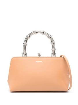 Jil Sander Handtasche mit Logo-Print - Nude von Jil Sander