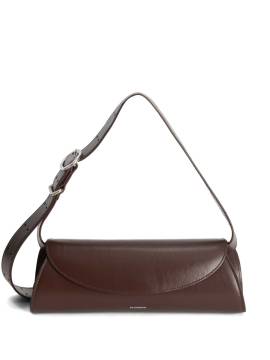 Jil Sander Kleine Cannolo Schultertasche - Braun von Jil Sander