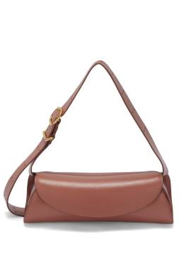 Jil Sander Kleine Cannolo Schultertasche - Braun von Jil Sander