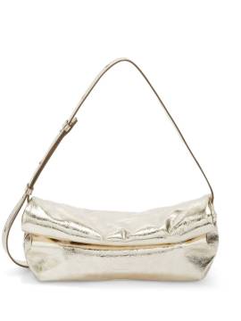 Jil Sander Kleine Rollup Schultertasche - Gold von Jil Sander