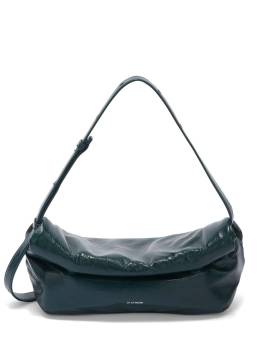 Jil Sander Kleine Rollup Schultertasche - Grün von Jil Sander