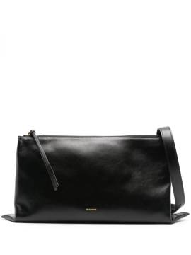 Jil Sander Mittelgroße Empire Schultertasche - Schwarz von Jil Sander