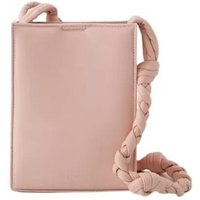 Jil Sander Shopper - Tangle Sm Padded Crossbody - Leather - Sepia Rose - Gr. unisize - in Rosa - für Damen von Jil Sander