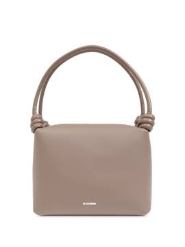 Jil Sander Kleine Tote Bag mit Knotendetail - Braun von Jil Sander