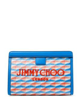 Jimmy Choo Avenue Clutch - Blau von Jimmy Choo