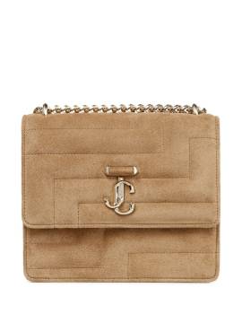 Jimmy Choo Avenue Quad Schultertasche - Nude von Jimmy Choo