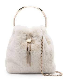 Jimmy Choo Bon Bon Schultertasche - Nude von Jimmy Choo