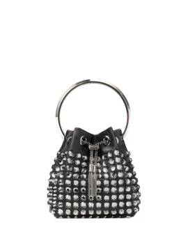 Jimmy Choo Mini Bon Bon Beuteltasche - Schwarz von Jimmy Choo