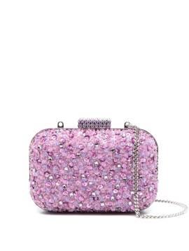 Jimmy Choo Cloud Mini-Tasche mit Kristallen - Rosa von Jimmy Choo