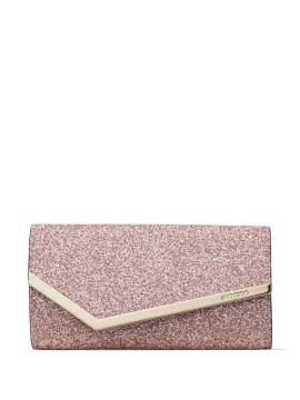 Jimmy Choo Emmie Clutch - Rosa von Jimmy Choo