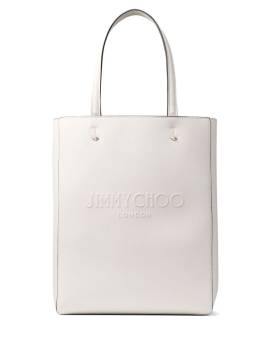 Jimmy Choo Lenny Handtasche mit Logo-Prägung - Weiß von Jimmy Choo