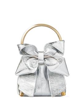 Jimmy Choo Micro Bon Bon Umhängetasche - Grau von Jimmy Choo