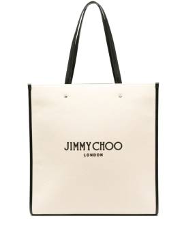 Jimmy Choo Mittelgroße Avenue Handtasche - Nude von Jimmy Choo