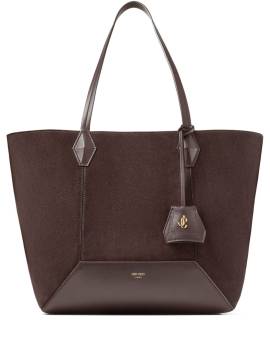 Jimmy Choo Mittelgroße Diamond Tote Bag - Braun von Jimmy Choo