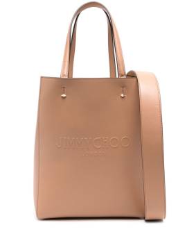 Jimmy Choo Mittelgroße Lenny North-South Tote Bag - Nude von Jimmy Choo