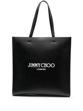 Jimmy Choo Shopper mit Logo-Print - Schwarz von Jimmy Choo