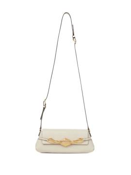 Jimmy Choo Kleine Diamond Schultertasche - Nude von Jimmy Choo