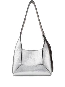 Jimmy Choo Kleine Diamond Schultertasche - Silber von Jimmy Choo