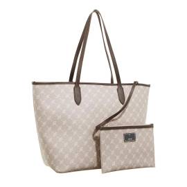 JOOP! Shopper - Cortina 1.0 Lara Shopper Lhz - Gr. unisize - in Taupe - für Damen von Joop!