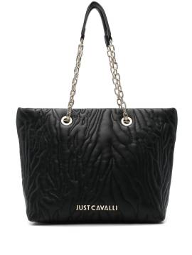 Just Cavalli Gesteppte Handtasche - Schwarz von Just Cavalli